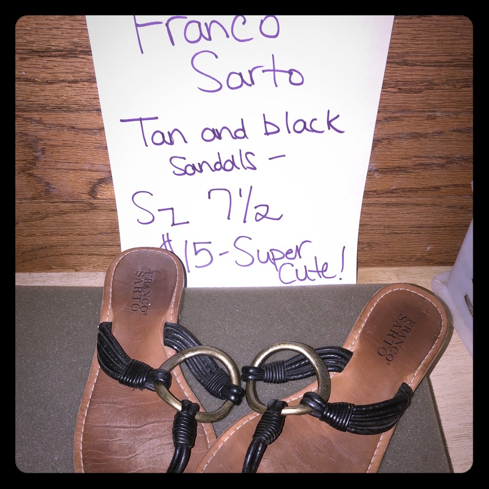 Franco Sarto sz 7.5 sandals